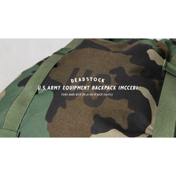 実物 新品 デッドストック 米軍 MCCEB EQUIPMENT バックパック ウッド