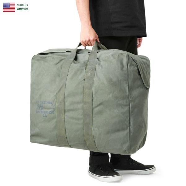 実物 USED 米軍 U.S.A.F. フライヤーズ・キットバッグ