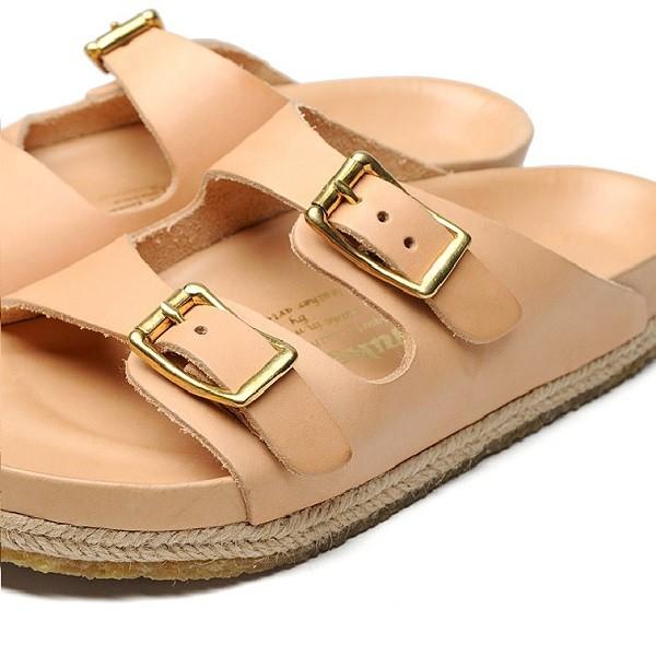 ユケテン サンダル 美品 yuketen ユケテン メッシュ レザーサンダル