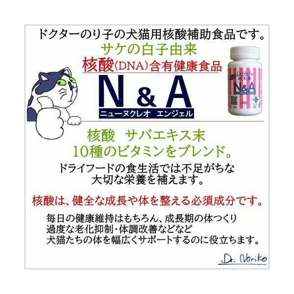 N&A300 地天泰 ニュー ヌクレオエンジェル 300粒 ドクターのり子 犬猫