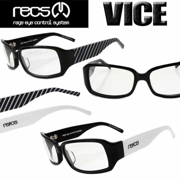 recs VICE （レックス ヴァイス） 伊達メガネ サングラス メンズ