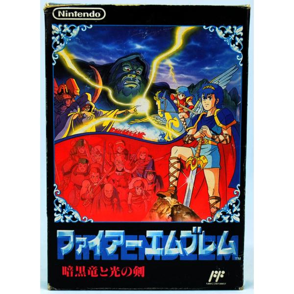 ファイアーエンブレム暗黒竜と光の剣ファミコン用ソフト説明書有り-