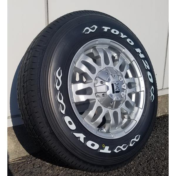 Toyo H20 15インチ タイヤ・ホイールセット.200系ハイエース用