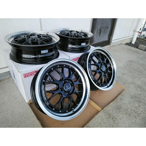 軽自動車用 17インチ タイヤホイール BD00 ＆ NS-2 165/40R17 新品4本