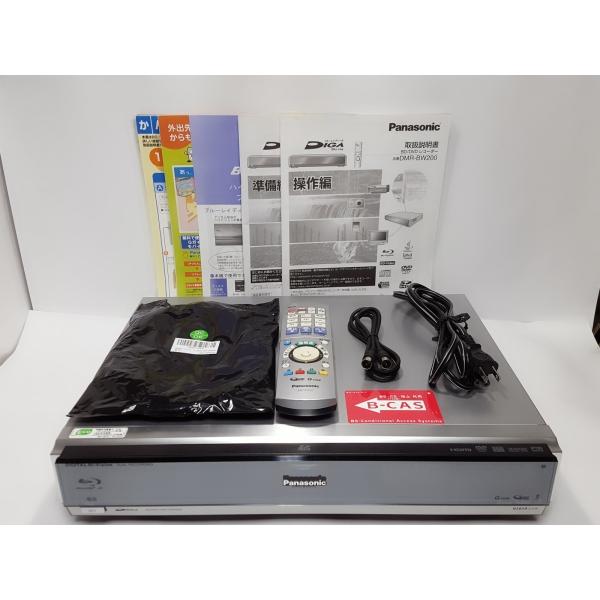 Panasonic 500GB 2チューナー ブルーレイレコーダー DIGA DMR-BW200-S ...