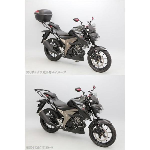 ENDURANCE エンデュランス タンデムグリップ付きリアキャリア GSX-S125 GSX-R125 SUZUKI スズキ リアキャリア  /【Buyee】