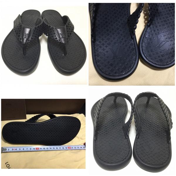 ルイヴィトン モノグラムライン レディース ビーチサンダル 極上美品