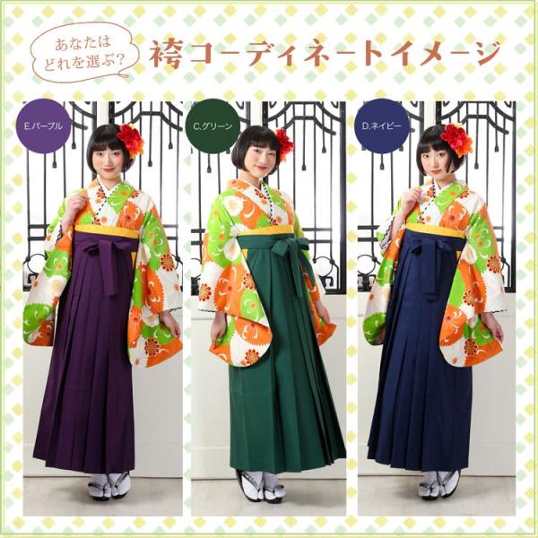 卒業式 袴レンタル 女 卒業式袴セット2尺袖着物＆袴 JAPAN STYLE×中