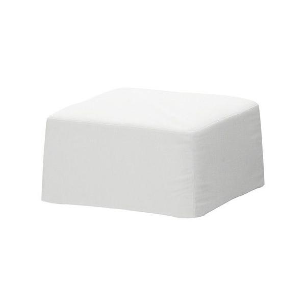 IKEA/イケア NILS スツール用カバー, ブレキンゲ ホワイト /【Buyee