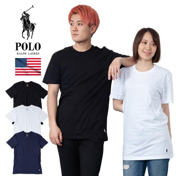 POLO RALPH LAUREN ポロ ラルフローレン Tシャツ メンズ 半袖 無地 全3 