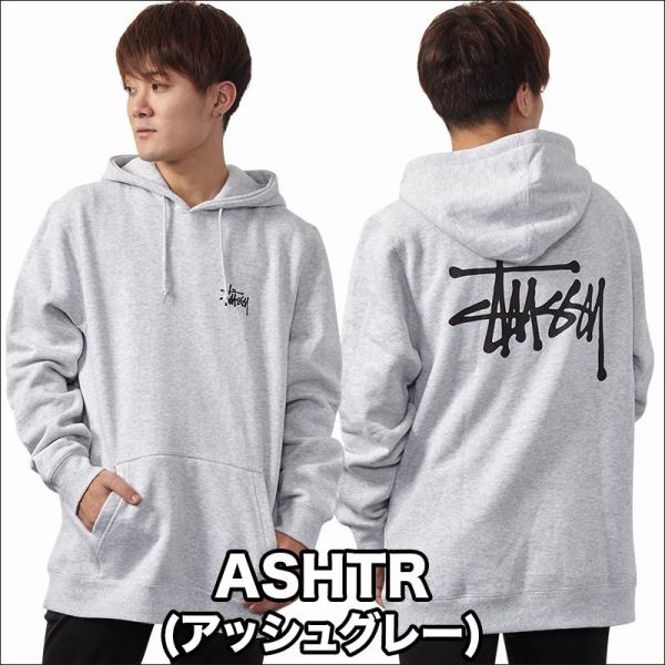 STUSSY ステューシー パーカー プルオーバー メンズ Basic Stussy Hood