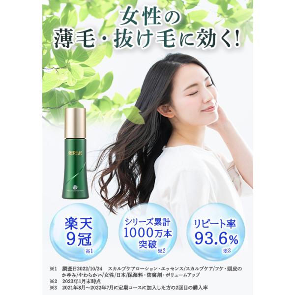 育毛剤 女性用 薬用 リリィジュ 150mL 約60日分 スカルプ 女性
