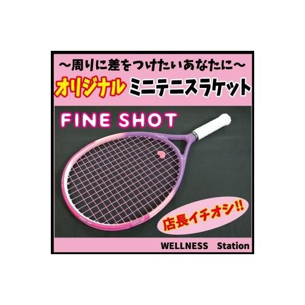 ミニテニス ラケット ファインショットF-15 オリジナルガット