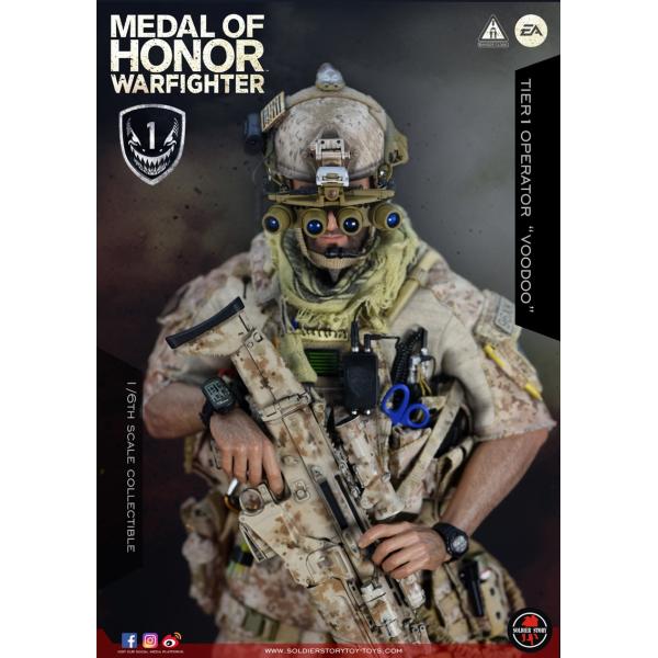 Soldier Storyメダル・オブ・オナー ブードゥー1/6 INSTOCK Soldier Story Medal Of Honor Navy SEAL Tier One Operator
