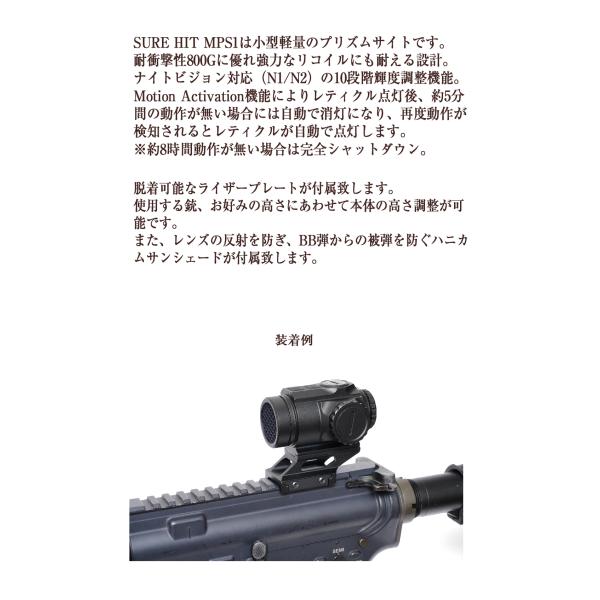 ノーベルアームズ SURE HIT MPS1（1X Micro Prism Sight） NOVEL ARMS