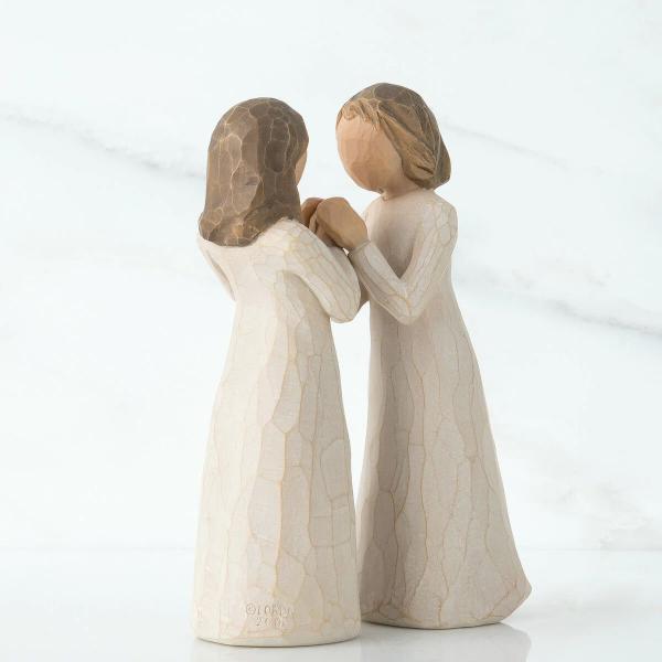 ウィローツリー彫像姉妹の絆高さ13cm Willow Tree Sisters by Heart