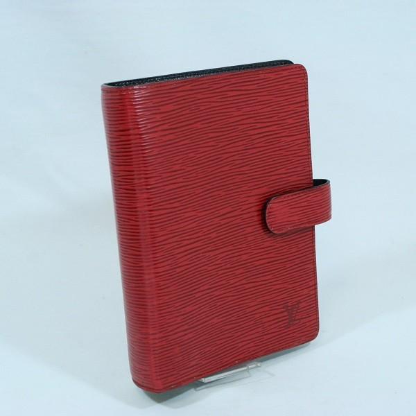 ルイ ヴィトン 手帳カバー アジェンダ MM レッド カスティリアンレッド