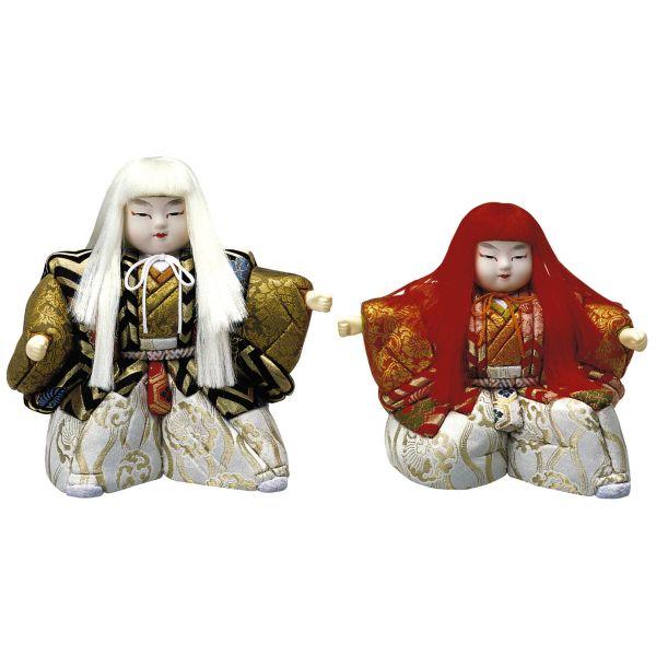 木目込み人形連獅子（9号）【布付材料セット】 /【Buyee】