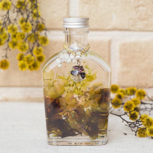 植物標本】ハーバリウム Mix Flower Bottle