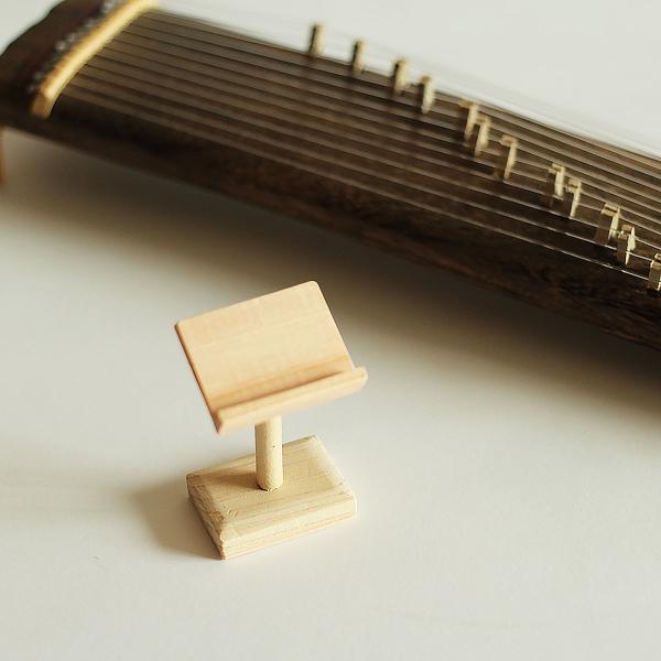 手作り 木製 ミニチュア 雑貨 1点もの 楽器 琴 /【Buyee】 Buyee