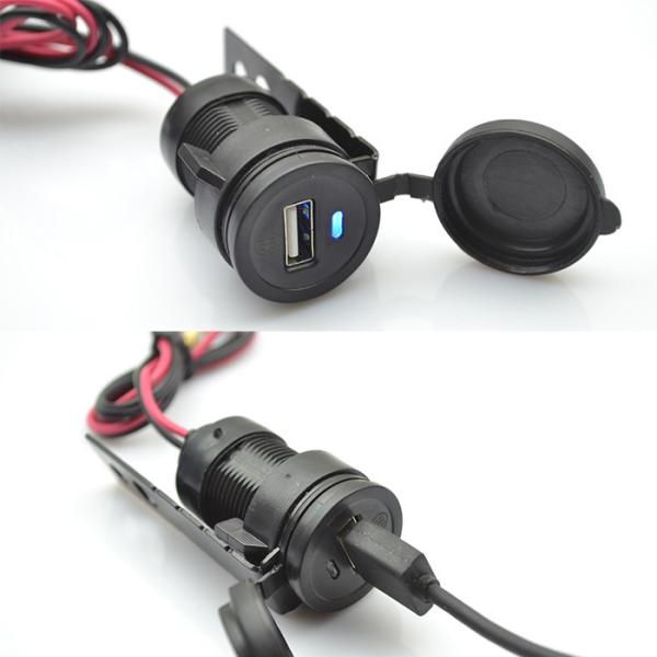 バイク用 USB ポート オートバイ用 防水USB充電器 12V バイク