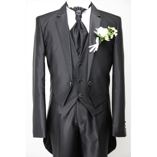 燕尾服 黒 ウエディング 結婚式 パーティ 演奏会 発表会 指揮者