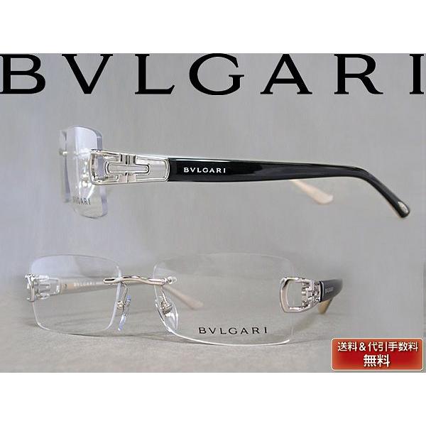 BVLGARI ブルガリ メガネフレーム ブランド 縁無し フチなし 2068-102 /【Buyee】