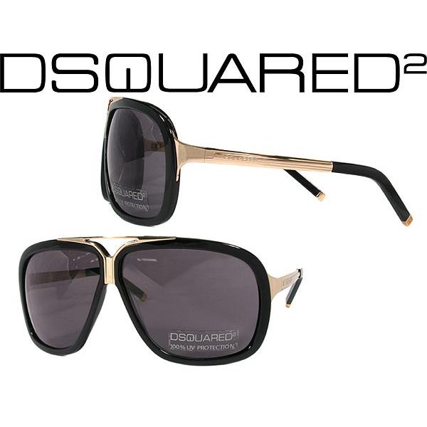 DSQUARED2 ディースクエアード サングラス 0030-01A ブラック /【Buyee