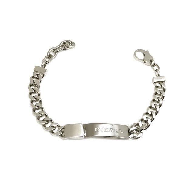 DIESEL ディーゼル シルバー ブレスレット DX0966040 /【Buyee