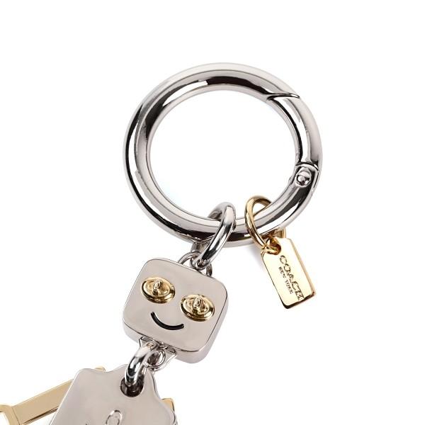 COACH キーリング キーホルダー コーチ COACH キーホルダー 小物 メタル ロボット キーリング F65429