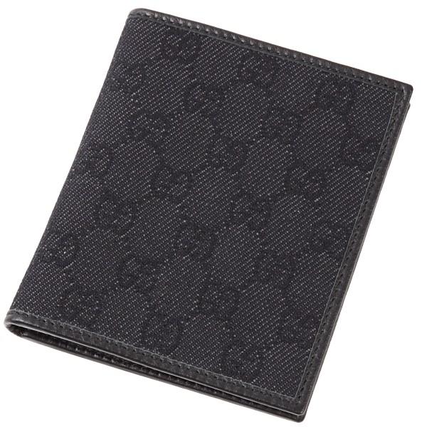 グッチGUCCI 長財布GG柄メンズ二つ折り002149 財布ブラック箱付き