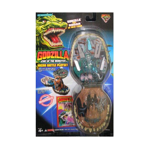 Godzilla micro hot sale battle playset