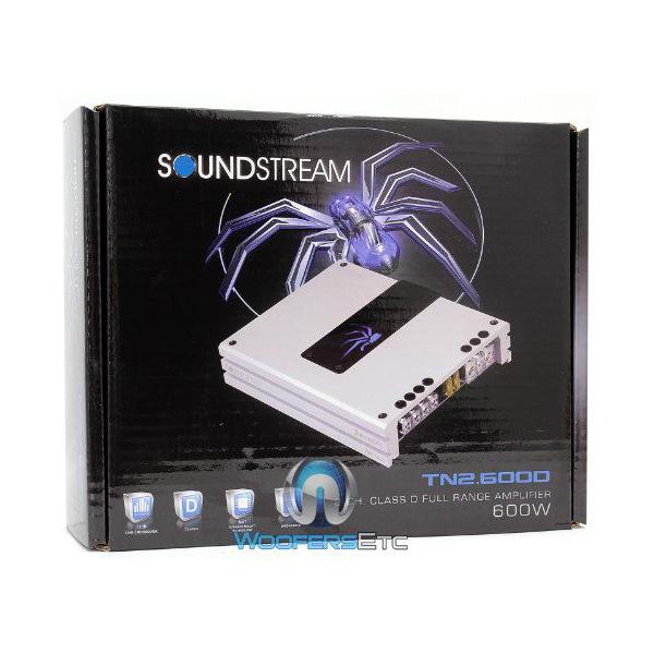 TN2.600D - Soundstream(サウンドストリーム) 2Ch 600W Class D