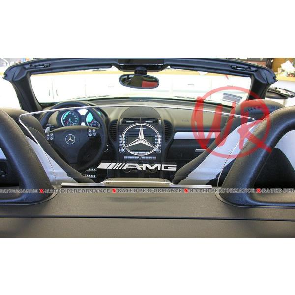 メルセデス・ベンツ SLK R171ウィンドディフレクター イルミネーション 