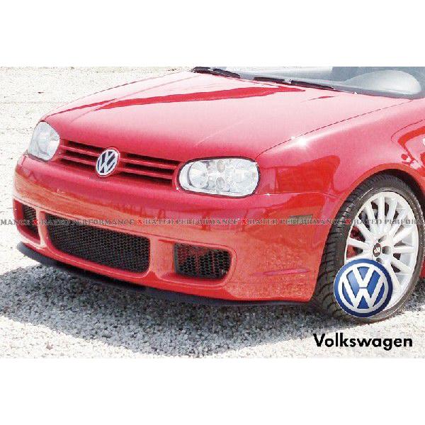 フォルクスワーゲン (VW) ゴルフ 4 R32 2002-2005 フロントリップスポイラー スプリッター /【Buyee】