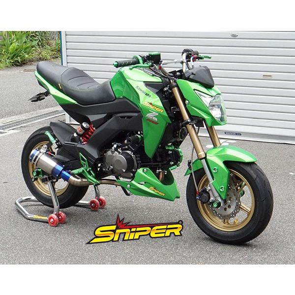 Z125 PRO カスタムシート グリーンステッチ仕様［SP0052G］ /【Buyee】