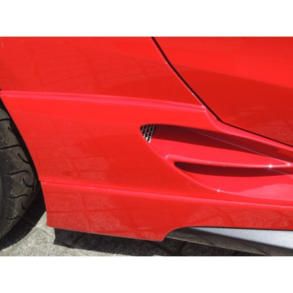 Jmode S660 JW5 無限サイドスポイラー装着車用サイドダクト白色塗装済 Jmode ホンダ S660 JW5 無限サイドスポイラー装着車用サイド