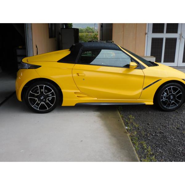 Jmode S660 JW5 無限サイドスポイラー装着車用サイドダクト白色塗装済 Jmode ホンダ S660 JW5 無限サイドスポイラー装着車用サイド