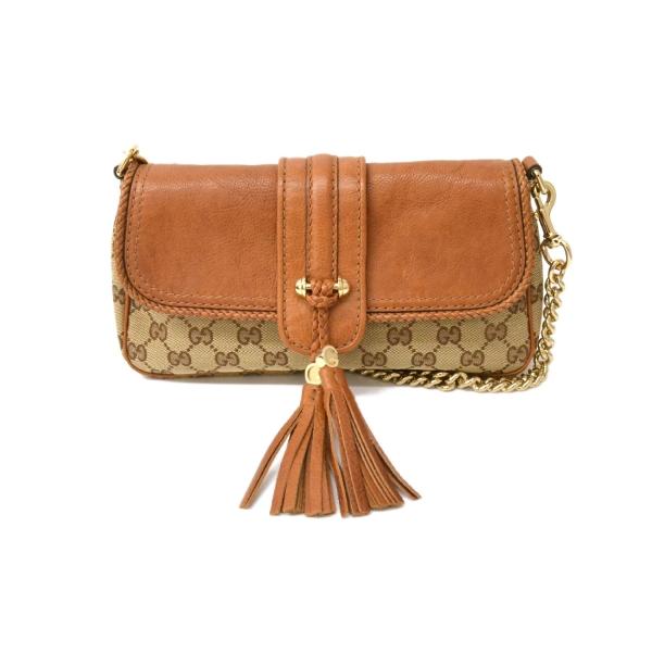 本物 GUCCI グッチ 257032 マラケシュ GGキャンバス 2WAY チェーン 