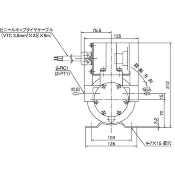 日機装 日機装エイコー モノフレックスポンプ FD25 ポンプ FD25-B6RC-D4 口径25mm 海水 汚水 24Vモーターポンプ  日機装エイコー /【Buyee】 Buyee - Japanese Proxy Service | Buy from Japan!