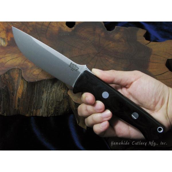 バークリバー BA111MBC ブラボー1 A2 ブラックキャンバスマイカルタ ブッシュクラフトナイフ Bark River Bravo 1  Black Micarta /【Buyee】