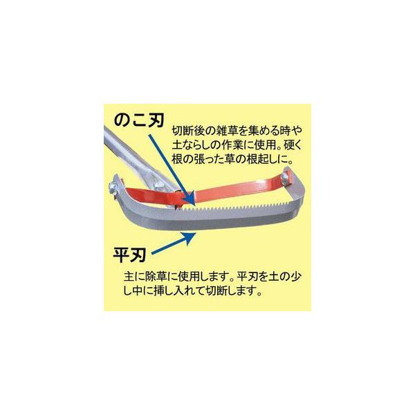 伸縮式立鎌、除草鍬「けずっ太郎」DK-815（替刃付） /【Buyee】