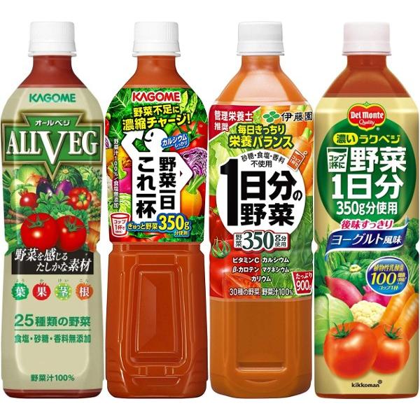 【tttrrrプロフ必読お願いします⭐︎ページ】　野菜ジュース 濃厚野菜ジュース ペットボトル 4種12本セット /【Buyee】 Buyee
