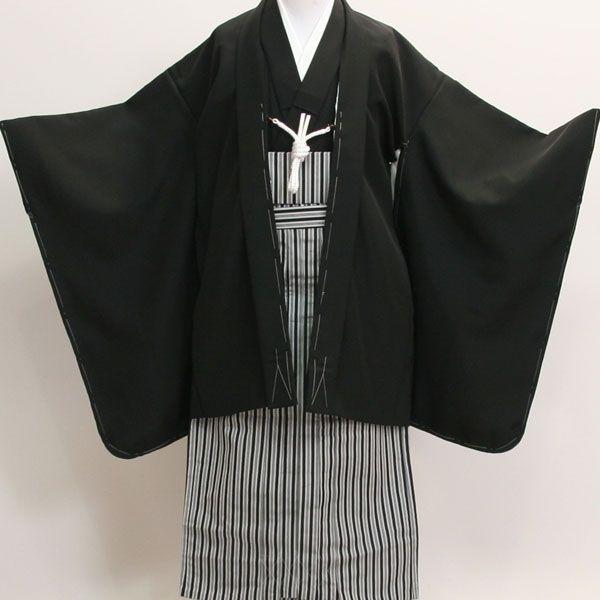 七五三 5才 男児 着物 紋付 羽織袴フルセット 祝着 日本製