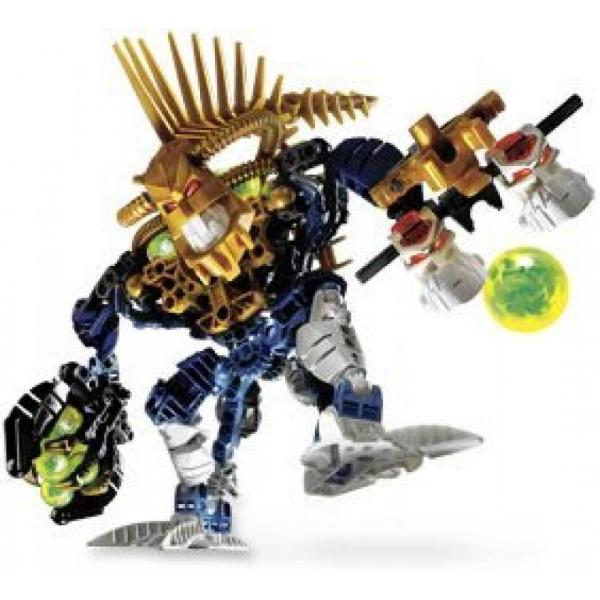 レゴ Lego Bionicle PIRAKA Figure Irnakk with Unique Gold Spine