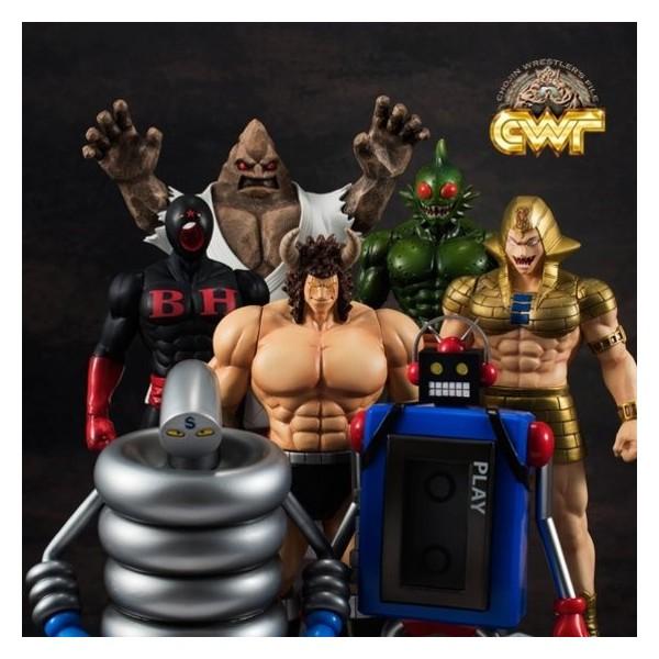 CWF-CHOJINWRESTLER'S FILE-キン肉マン 7人の悪魔超人編 キン肉マンのソフビ化フィギュア第1弾 CWF CHOJIN WRESTLER'S