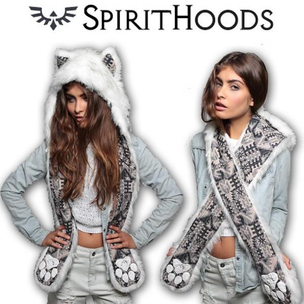 正規品Spirit Hoods/スピリットフーズ Husky ハスキー フードマフラー