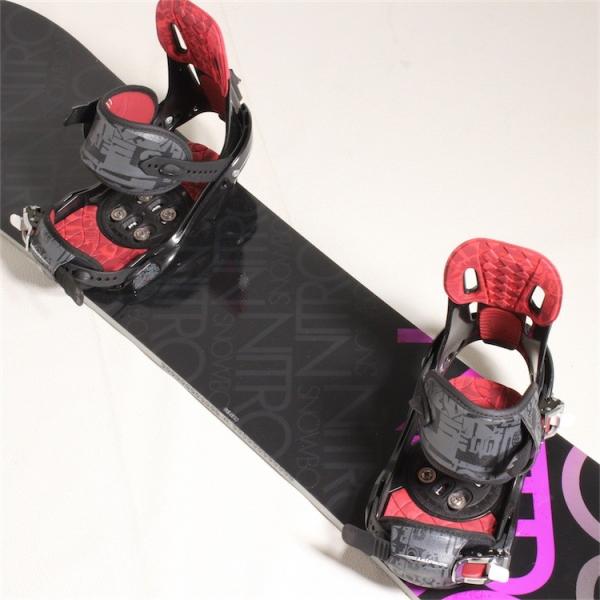 美品 NITRO/SALOMON 2点セット ボードケース付き サイズ142cm 【中古