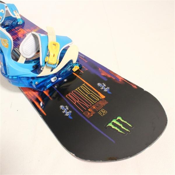 12-13 BURTON Protest/Grom 2点セット 126cm 【中古】スノーボード