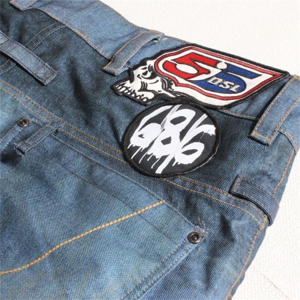 美品 14-15 686 Limited 55DSL Thrashed Denim PNT M 【中古